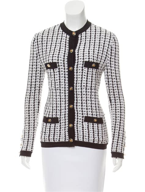 cardigan chanel style|chanel inspired cardigans.